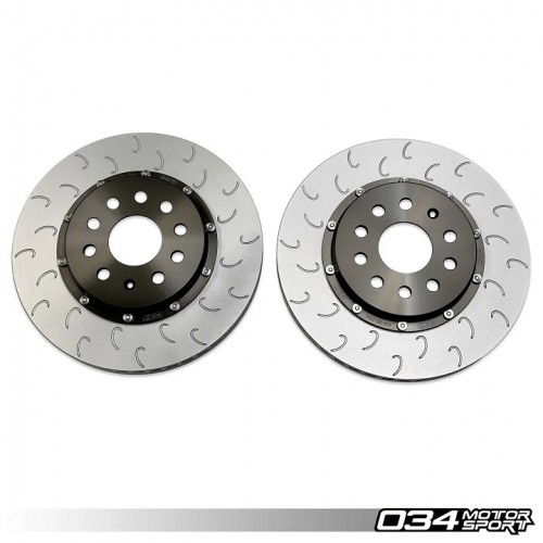  034 2-Piece Floating Rear Brake Rotor Upgrade MQB/MQB EVO